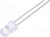 LL-503YC2E-2BE, LED; 5mm; yellow; 600?1000mcd; 45°; Front: convex; 1.6?2.4V
