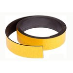 Магнит 25,4x 1,5x 3,00м, лента, -25~70C, типБ, клеящий слой