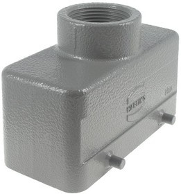 09300161420, Heavy Duty Power Connectors HAN 16B PG21 TOP METAL HOOD