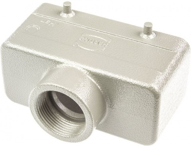 09300161420, Heavy Duty Power Connectors HAN 16B PG21 TOP METAL HOOD