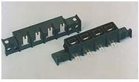 556882-5, Power to the Board RCPT ASY R/A WTB 5 POS 556882-5, Power to the Board RCPT ASY R/A WTB 5 POS