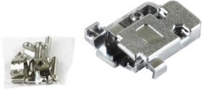 DN- 9C (DS1046-09 C1S), Корпус к 9 pin D-SUB, металлизированный