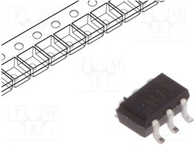 74LVC1G386GW.125, IC: цифровая; XOR; Ch: 1; IN: 3; CMOS,TTL; SMD; SC88; LVC; 1,65?5,5ВDC