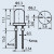 АЛ307КМ, Светодиод красный 50° d=5мм 2мКд 655нМ