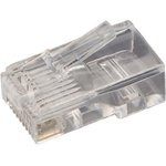 TPR-8P8C-S3, Вилка RJ-45, 8P8C для круглого кабеля, 3 зубца, тип Х