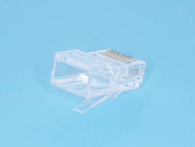 TPR-8P8C-S3, Вилка RJ-45, 8P8C для круглого кабеля, 3 зубца, тип Х