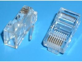 TPR-8P8C-S3, Вилка RJ-45, 8P8C для круглого кабеля, 3 зубца, тип Х