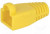 795-601305, Корпус вилки RJ45; 6мм; Цвет: желтый