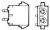 350761-4, Pin &amp; Socket Connectors 4 POS STD TAIL SOC
