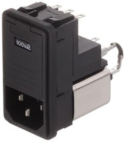 FN370-2-22, AC Power Entry Modules 2A SNAP IN 1FUSE POWER ENTRY MODULE