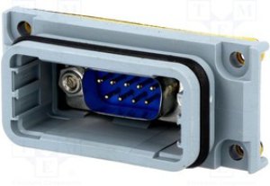 VS09-A-GC-ST/ST, Переходник: разъём D-Sub; D-Sub 9pin вилка,с обеих сторон