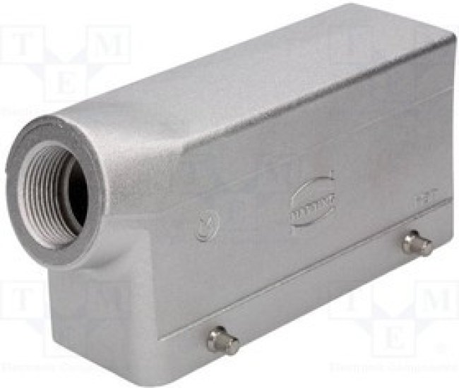 19628241521, Heavy Duty Power Connectors METAL HOOD HAN 24B 2 LVR LCKING 19628241521, Heavy Duty Power Connectors METAL HOOD HAN 24B 2 LVR LCKING