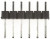 M20-9990646, M20 Series Straight Through Hole Pin Header, 6-Contact, 2.54mm Pitch, 1-Row, Unshrouded M20-9990646, M20 Series Straight Through Hole Pin Header, 6-Contact, 2.54mm Pitch, 1-Row, Unshrouded