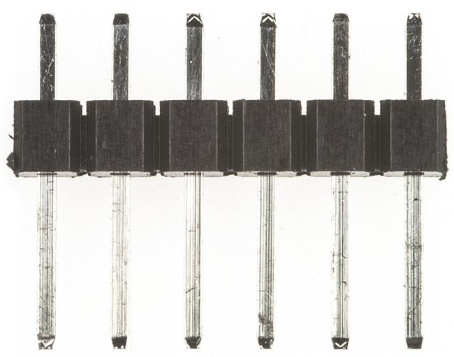 M20-9990646, M20 Series Straight Through Hole Pin Header, 6-Contact, 2.54mm Pitch, 1-Row, Unshrouded M20-9990646, M20 Series Straight Through Hole Pin Header, 6-Contact, 2.54mm Pitch, 1-Row, Unshrouded