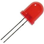 L-813ID, LED; 10мм; красный; 40?150мкд; 60°; Поверхность: выпуклая