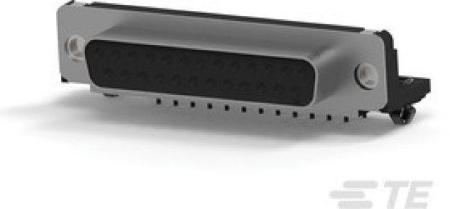 5788800-1, 25 Way Right Angle Through Hole D-sub Connector Socket, 2.74mm Pitch 5788800-1, 25 Way Right Angle Through Hole D-sub Connector Socket, 2.74mm Pitch