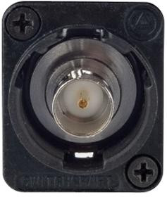 EHBNC2B, CONNECTOR, BNC FEED THRU BLACK 65K5428