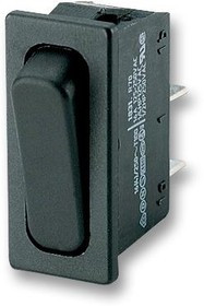 1831.3402-02, Клавишный переключатель, Вкл.-Выкл., SPST-NO, Без Подсветки, Панель, Черный, Серия 1830 1831.3402-02, Клавишный переключатель, Вкл.-Выкл., SPST-NO, Без Подсветки, Панель, Черный, Серия 1830