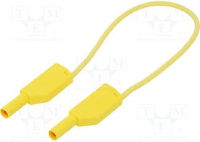 SLK410-E/N/S-02524, Измерительный провод, 19А, с осевым гнездом 4мм, Uном: 1кВ