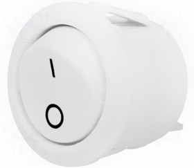 R13-112A-02-WW-2D, Переключатель ROCKER; SPST; Пол: 2; ON-OFF; 10A/25