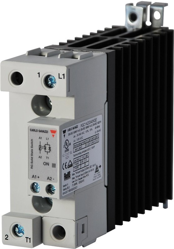 RGC1A23D42KGE, Contactors - Solid State 1P-SSC-DC IN-ZC 230V 43A 800VP-E-SRW IN RGC1A23D42KGE, Contactors - Solid State 1P-SSC-DC IN-ZC 230V 43A 800VP-E-SRW IN