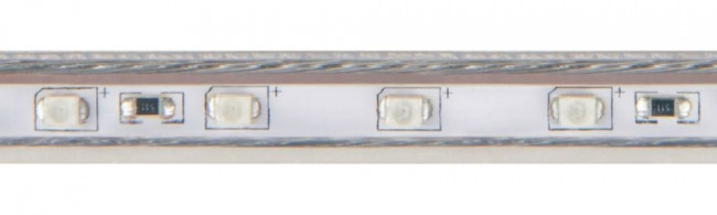 ULS-2835-60LED/m-10mm- IP67-220V-8W/m-50M-YELLOW Светодиодная лента. 50 м. UL-00000862