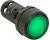 Кнопка SW2C-10D с подсветкой зел. NO 24В EKF sw2c-md-g-24