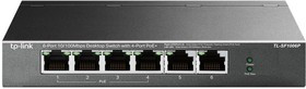 Коммутатор TP-Link TL-SF1006P 6x100Мбит/с 4PoE+ 67W неуправляемый Коммутатор TP-Link TL-SF1006P 6x100Мбит/с 4PoE+ 67W неуправляемый