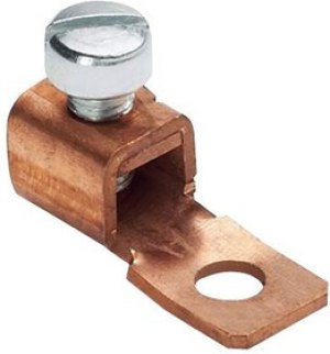 CXS125-14-Q, TERMINAL, MECHANICAL LUG, M6, 1/0 AWG CXS125-14-Q, TERMINAL, MECHANICAL LUG, M6, 1/0 AWG