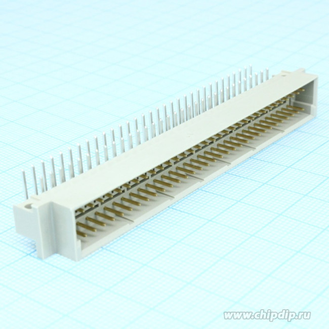 9-1393644-4, Conn DIN 41612 PL 64 POS 2.54mm Solder RA Thru-Hole Tray 9-1393644-4, Conn DIN 41612 PL 64 POS 2.54mm Solder RA Thru-Hole Tray