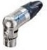 NC5FRX, XLR Connectors 5P FEMALE RT ANGLE NICKEL/SILVER