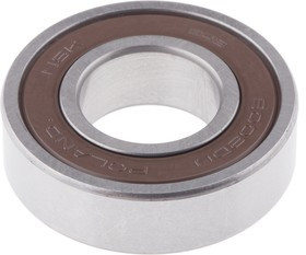 6002DDU Single Row Deep Groove Ball Bearing- Both Sides Sealed 15mm I.D, 32mm O.D