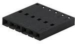 0050579004, Conn Housing RCP 4 POS 2.54mm Crimp ST Cable Mount Black SL™ Bag