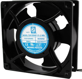 OA109AP-11-3WB, AXIAL FAN, 51CFM, 25DB, 115V, 120X38.5MM