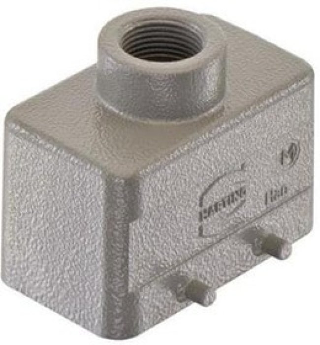 19300101420, Heavy Duty Power Connectors METAL HOOD HAN 10B 2 LVR LCKING