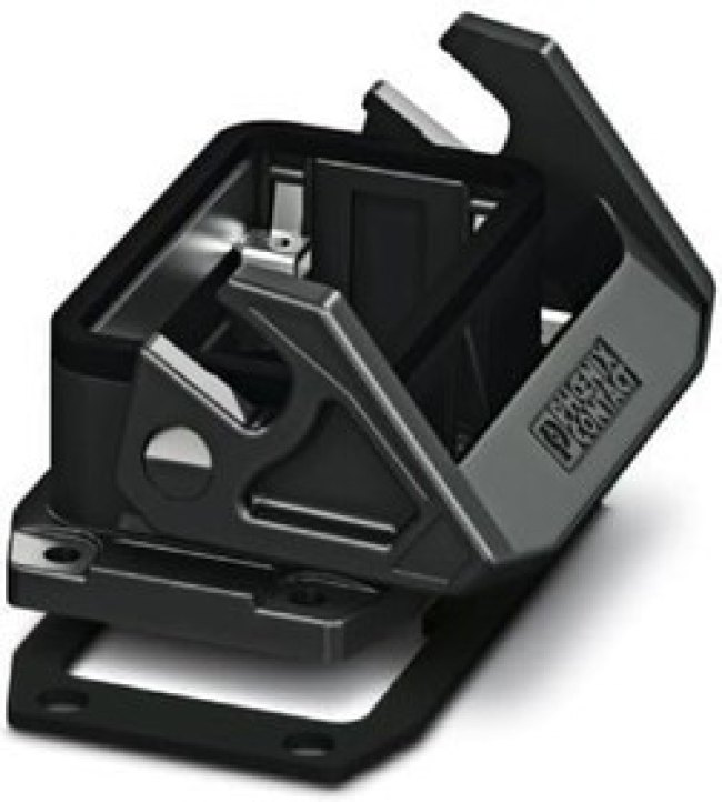 1407632, Heavy Duty Power Connectors Bulkhead Housing B10 W/Single Latch