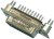 L77HDBH44SOL2RM5, L77HD 44 Way Through Hole D-sub Connector Socket, with 4-40 UNC Threaded Inserts, Boardlocks L77HDBH44SOL2RM5, L77HD 44 Way Through Hole D-sub Connector Socket, with 4-40 UNC Threaded Inserts, Boardlocks