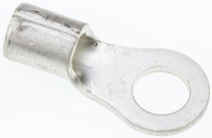 5.5-5, R Uninsulated Ring Terminal, 5mm Stud Size, 2.6mm² to 6.6mm² Wire Size 5.5-5, R Uninsulated Ring Terminal, 5mm Stud Size, 2.6mm² to 6.6mm² Wire Size