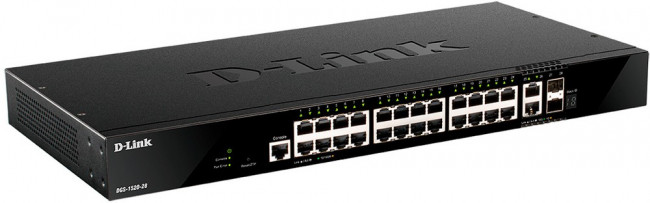 D-Link DGS-1520-28/A1A, Коммутатор D-Link DGS-1520-28/A1A, Коммутатор
