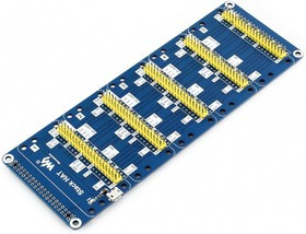Stack HAT, Плата расширения для Raspberry Pi для подключения до 5 модулей HAT Stack HAT, Плата расширения для Raspberry Pi для подключения до 5 модулей HAT