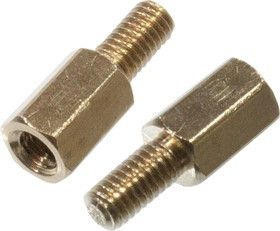 KLS8-DBL-M3-E5.0-L07 (PCHSN-7), Стойка для печатных плат, шестигранная, М3, 7мм