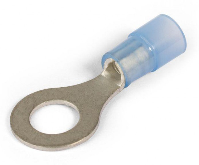 57911, Наконечник кабельный кольцевой изолированный НКИ(н) 2.5-6 серия ПРОФИ (КВТ) 57911, Наконечник кабельный кольцевой изолированный НКИ(н) 2.5-6 серия ПРОФИ (КВТ)