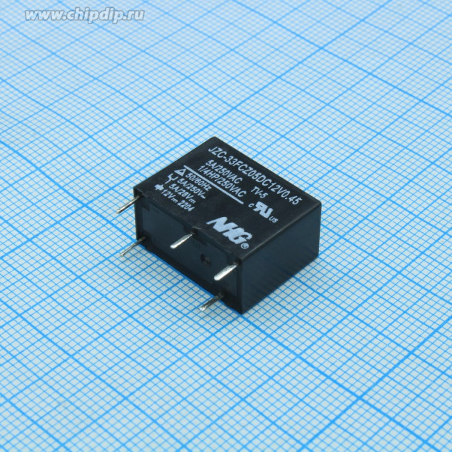 JZC-33F-C-Z-5-DC12V-0.45 FORWARD, Реле