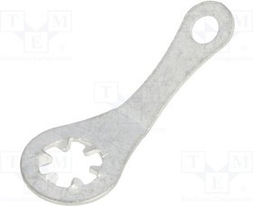 KEYS7317, Наконечник: кольцевой под пайку, 0,45мм, M3, d: 3,1мм, пайка