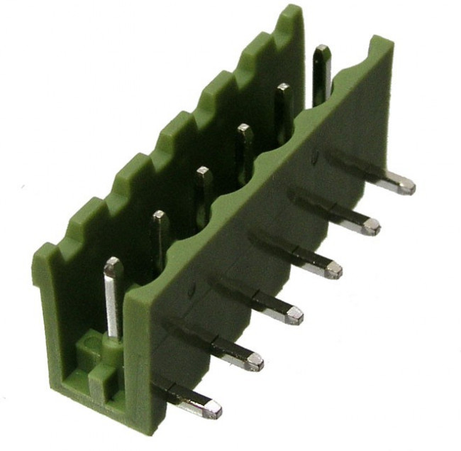 XY2500R-A-06P 5MM, Клеммник разрывной SZC XY2500R-A-06P, 5 мм