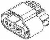 13519051, Automotive Connectors 5P FM BLK CONN ASSY 150 SERIES 15 AMPS