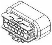 15488664, Automotive Connectors BLK COVER NYLON