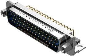 MCD9MG5R7N0K/AA-15, D SUB CONN, R/A PLUG, 9POS, DE, THT