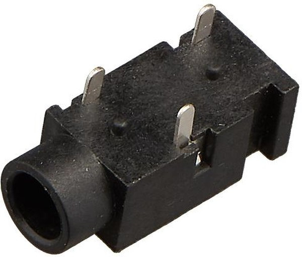 AUB-13, Разъем аудио 3,5мм гнездо на плату, стерео, 3 контакта, мини