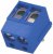 DG300R-5.0-02P-12-00A(H), (синий), Винтовой клеммный блок с защитой провода, 2 контакта. Серия DG300R-5.0